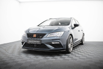 Seat Leon Mk3 Cupra/ FR Facelift 2017-2020 Frontsplitter V.2 Maxton Design